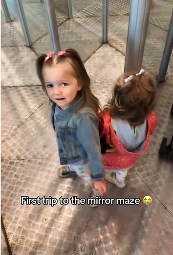 Running Through the Mirror Maze: Hilarious Baby Moments