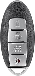 Car Key Fob Replacement for Altima Remote Key Fit for Nissan Altima 2016 2017 2018 Nissan Maxima Smart Keyless Entry Remote Fob KR5S180144014, S180144324, 285E3-9HS4A