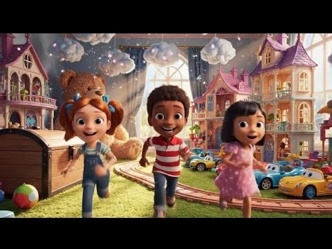 “Magical Toy Room Adventure | Kids Cartoon Story | Toys Come to Life | Fun Learning 