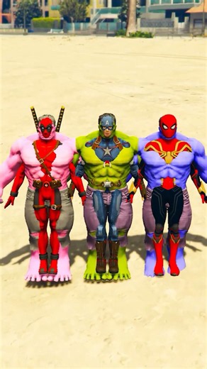 HULK ARMY 🆚 ZOMBIE CREATURES #homemaranha #spiderman #hulk #ironman