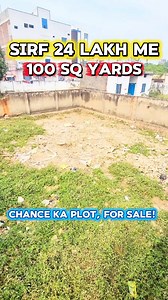 🔥100 SqYd Clear Title Plot Only 24 Lakh me🚀 📞 Contact Owner: 75695 47146 📱 81799 65269 Ad's ☎️ 8801523420 📍 Location: ➡️ Shaheen Nagar 📌 ➡️ Wadi-e-Saleheen Area 🌿 ➡️ Paradise Function Hall – Left Turn 🏛️ ➡️ Masjid-e-Rahmaniya – Bilkul Samne 🕌 📐 Plot Size: ➡️ Total Area: 100 Sq Yards 📏 ➡️ Facing: 20 ft ↔️ ➡️ Depth: 45 ft ↕️ 🛣️ Road Width: ➡️ 20 Feet Ki Wide Road 🚗✨ ➡️ Car Parking Friendly 🅿️ 🏞️ Plot Position: ➡️ Road se Second Bit 🛣️⭐ --- 🚰 Facilities Available: ➡️ Water Line 💧 