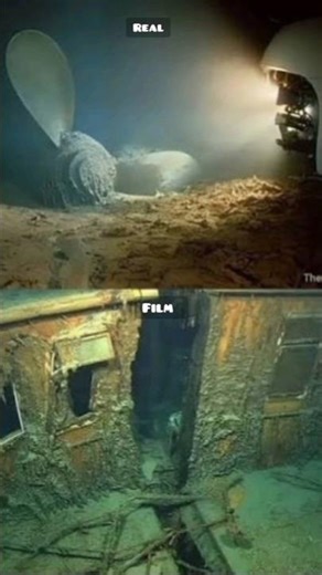 🎬 “Reel vs Real: The Titanic Truth Behind the Movie#titanic #deepsea #darkocean #marinemystery#viral