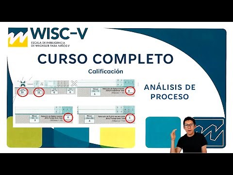 22. WISC V: Process Analysis (Scoring)