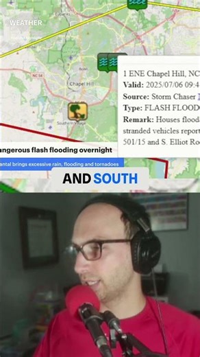 NC Flooding: Roads Washed Out, Mail Trucks Submerged, Rip Current Rescue