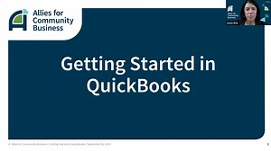 Getting Started in QuickBooks