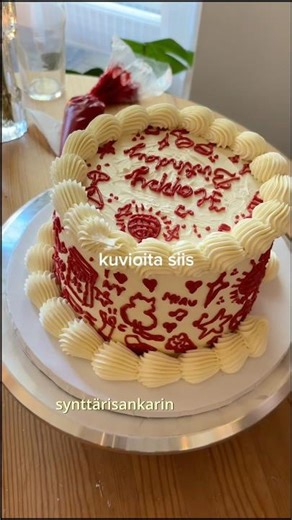 Suklaa-synttärikakku ✨