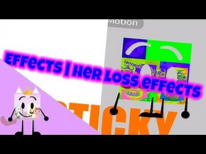 Endless alphabet sticky animated effects | her loss effects