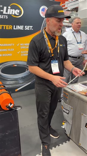 Steel line sets are less susceptible to kinks, AND are less expensive! You can find them at supplyhouse.com! @solderweldhvac @durodyne #ahr #hvac #tools #fyp You can also find all my favorite HVAC tools here: https://geni.us/XhD2E9 | The DIY HVAC Guy