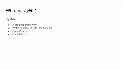Getting Started with Raylib - C Tutorial - Andrew Hamel Codes 中文语音