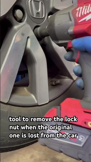 How remove Lock nut