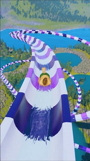 One Splash That Flipped Everything Instantly 💦⚡ (Planet Coaster 2)