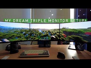 Budget Triple Monitor Gaming Setup! | Worth it? | Viewedge Monitor Review