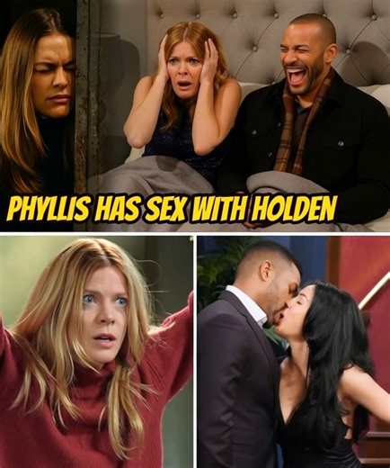 …and just like that, everything Phyllis thought was buried came crashing back— “You told me what last night, Phyllis?” The drunken confession that slipped out at the Athletic Club… the AI secrets she handed to Victor… the recording Holden didn’t mean to keep… all of it unraveling at the worst possible moment, right when Newman Enterprises was already one move away from— “Holden, you can’t use that against me.” “Then give me one good reason… why I shouldn’t.” 👉 Full story is in the comments — ta