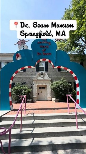 The Dr. Seuss Museum in Springfield, Massachusetts! #fulltimerv #drseuss #springfieldma