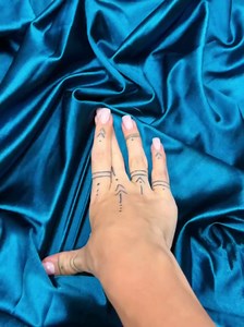 Premium Nylon Spandex Fabric - Ultra-Soft & Stretchy 4-Way Stretch Fabric by The Yard - Perfect for Costumes and Activewear and More -1 Yard - 58 Inch Width (Deep Teal)