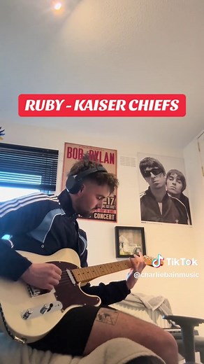 Rock Cover of Ruby by Kaiser Chiefs on Guitar
