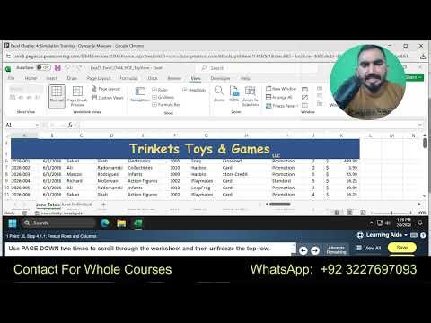 Excel Chapter 4 Simulation Training || Excel Chapter 4 Simulation Training | #Excel Chapter 4