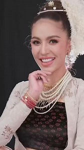 Myanmar makeup look 🇲🇲🤍with miss grand Myanmar 2022 🇲🇲 Makeup: Chatchai Wongchai costume by :วสิน อุ่นจะนำ ผ้าและสิ่งถักทอไท video by : Anirut Buakaew | Radiance Event Production