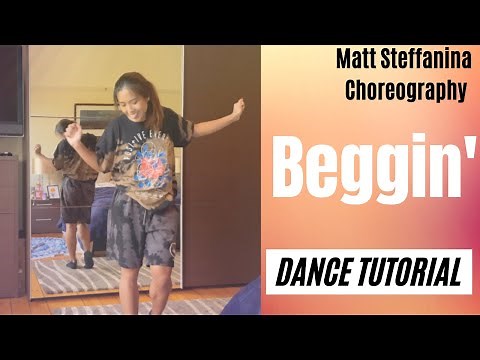 Dance Tutorial/ Måneskin - Beggin'/ Matt Steffanina Choreography/ ft Tati McQuay