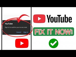 YouTube Sign in to Confirm You’re Not a Bot Problem | Easy Fix (2025)