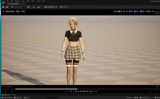 【MetaBlRigerV2.0】使用metablriger在blender中将任意拓扑模型生成metahuman绑定并导入UE5.4教程P1