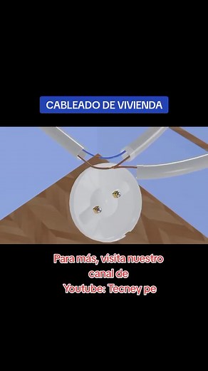 Cableado de Vivienda en 3D #cableadoelectrico #electricidaddomiciliaria #electricidad #tecneype @Neheyler_Mechatronics