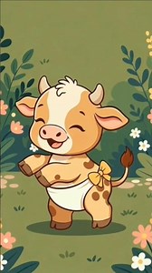 #cartoon baby cow dancing #vairalshorts #viralvideo
