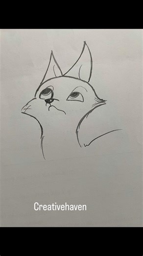 How to draw 🦊 #youtubeshorts #drawing #shorts #tutorial