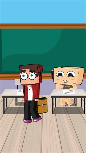 A Story About Robot Acorn Hair Friendship With JJ Minecraft