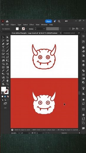 Reverse Logo Icons Perfectly in Illustrator 2025 | #adobeillustrator #tutorial