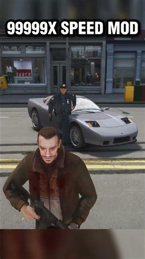 This Speed Mod Is Absolutely Insane #gta #gta4 #mod