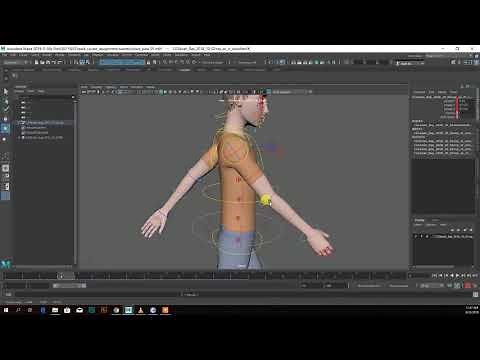 How to animate a walk cycle in Maya - Lesson 01