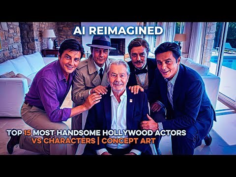 Top 15 Hollywood Actors & Characters (AI Reimagined) | Iconic Roles 🤩 | AI Tribute