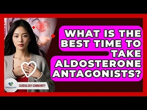 What Is The Best Time To Take Aldosterone Antagonists? - Cardiology Community