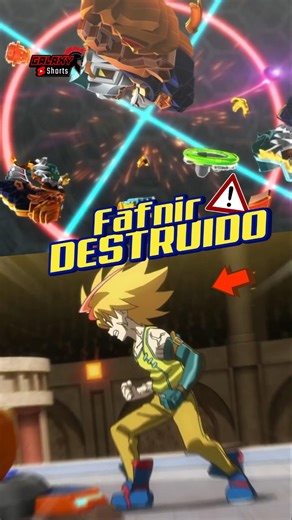 When FAFNIR was destroyed in BEYBLADE BURST...