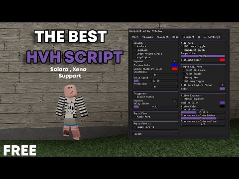 SHOWCASING BEST FREE DAHOOD HVH SCRIPT/HACK *OP* (⭐KILL AURA⭐) ( RAPID FIRE)