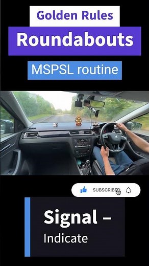 Golden rules at the roundabouts in the UK #ukdriving #drivinglessons