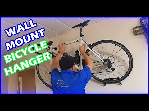 Wall Mount Bicycle Hanger - Installing a Levitate Bike Rack