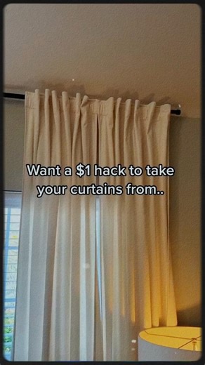 Why Your Curtains Look Cheap (And How to Fix It!) 🛑🏠 #shorts