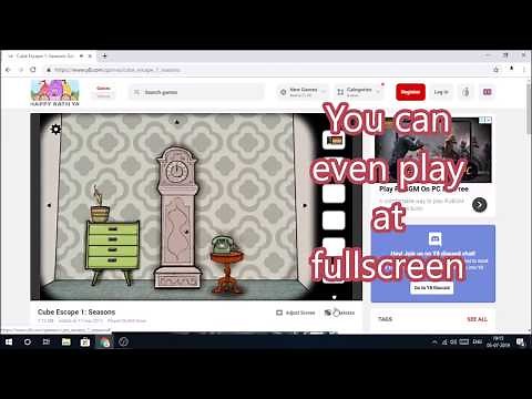 How to install/play cube escape games on pc (offline)