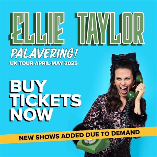 *Last Few Tickets Remaining* Don't miss comedian, presenter and actor Ellie Taylor at the Assembly Hall Theatre on May 15th! Expect joyful chaos from a nice lady who's just thrilled to be out of the house—come join the overshare! Book your tickets today at: https://www.assemblyhalltheatre.co.uk/whats-on/ellie-taylor-palavering.html | Assembly Hall Theatre