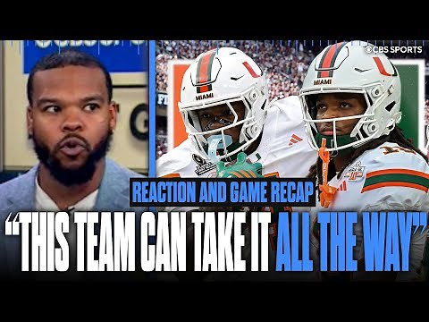 No. 10 Miami outlasts No. 7 Texas A&M to move on in the College Football Playoff | Game Recap