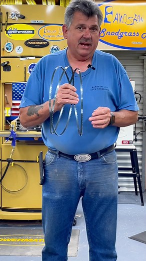 Folding and unfolding a bandsaw blade doesn’t have to be intimidating — when done right, it’s safe and simple. Alex Snodgrass shows the safest way to handle your blade like a pro. | Carter Products Company, Inc.