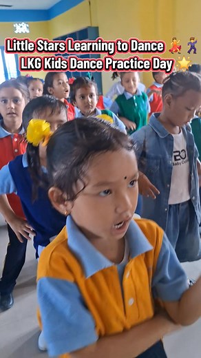 1.5K views · 49 reactions | Little Stars Learning to Dance  | LKG Kids Dance Practice Day  #LKGKids #KidsDance #LittleDancers #DanceClassFun #CuteKids #SchoolMoments #LearningThroughFun #DancePractice #TinyTalents #NurseryRhymesDance #PreschoolVibes #KidsPerformance | Sacred Heart English school | Facebook