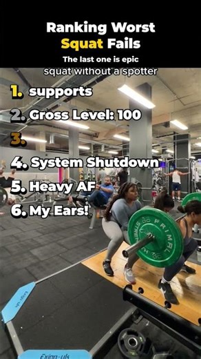 #48 Ranking Worst Squat Fails
