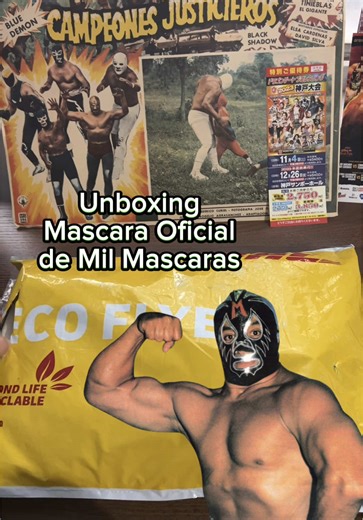 Unboxing de Mil Máscaras: La Leyenda de la Lucha Libre
