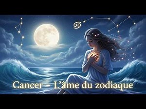 Cancer ♋ : Le signe qui t’échappe toujours 🌊