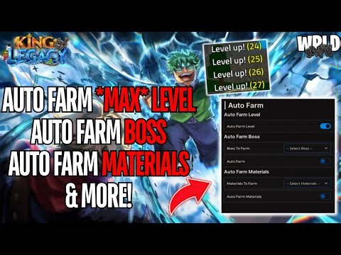[⛈️UPD 9] King Legacy Script | AUTO FARM *MAX* LEVEL, AUTO FARM BOSS, AUTO FARM MATERIALS & MORE!