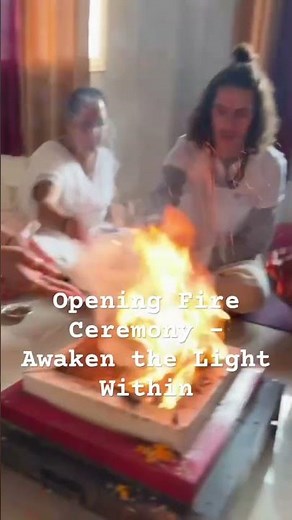 Opening Fire Ceremony | A Sacred Start to New Beginnings | Ceremony for Cleansing & Transformation