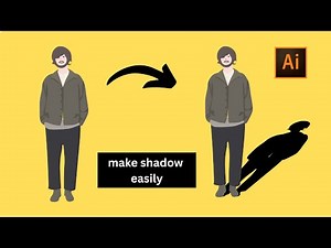 How to Make Shadow in Illustrator | Drop Shadow & Text Shadow Tutorial for Beginners (2025)